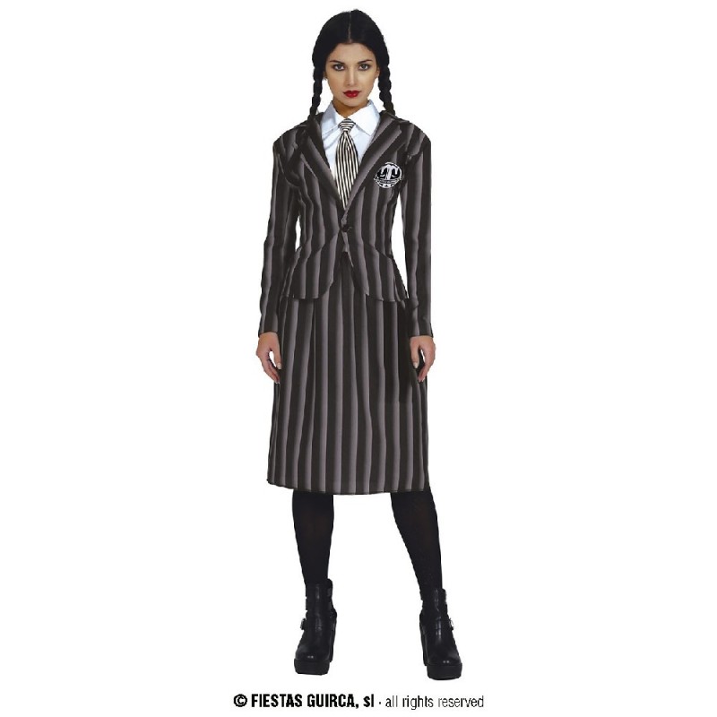 DISFRAZ GHOTIC STUDENT T.S 36-38 MIERCOL