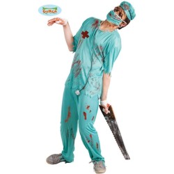 DISFRAZ CIRUJANO ZOMBIE T.L 52-54 2