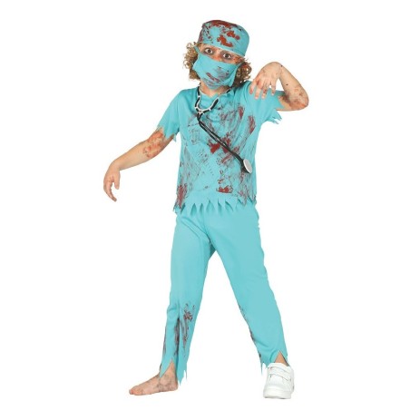 DISFRAZ CIRUJANO ZOMBIE INFANTIL TALLA 7