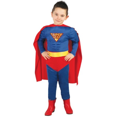DISFRAZ MUSCLE HERO, INFANTIL, 7 – 9 Año