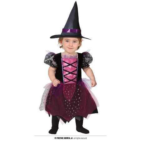 DISFRAZ BRUJITA MORADA BABY 12-18 MESES
