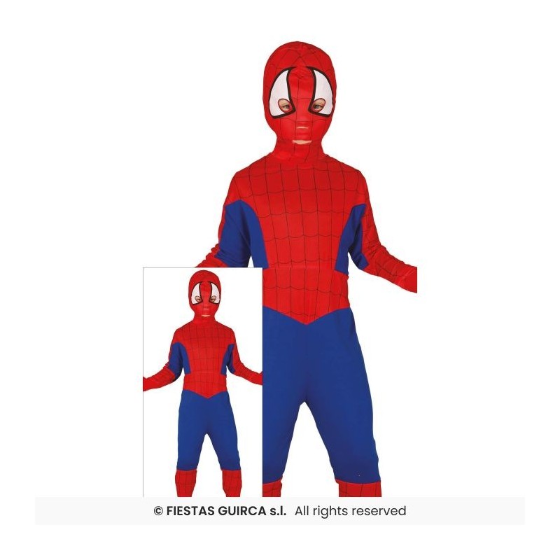 DISFRAZ BABY HERO SPIDERMAN 3-4 Años
