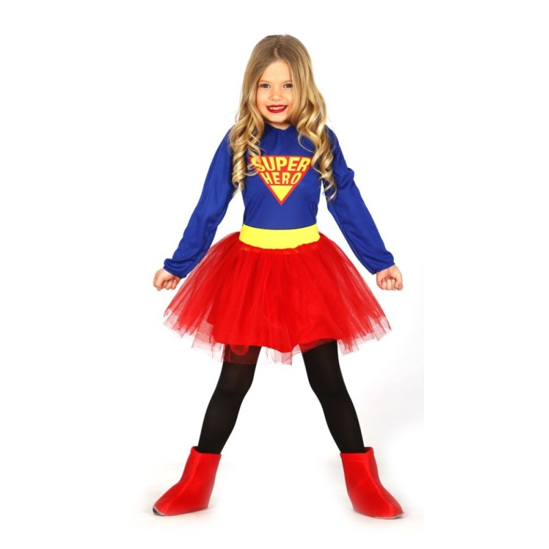 DISFRAZ SUPER HERO HEROINA 7-9 AÑOS