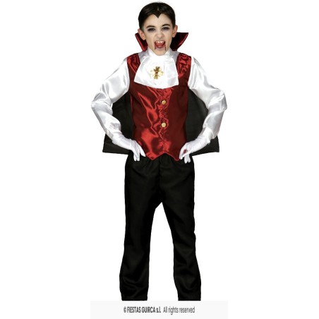 DISFRAZ DRACULA VAMPIRO 3-4 Años