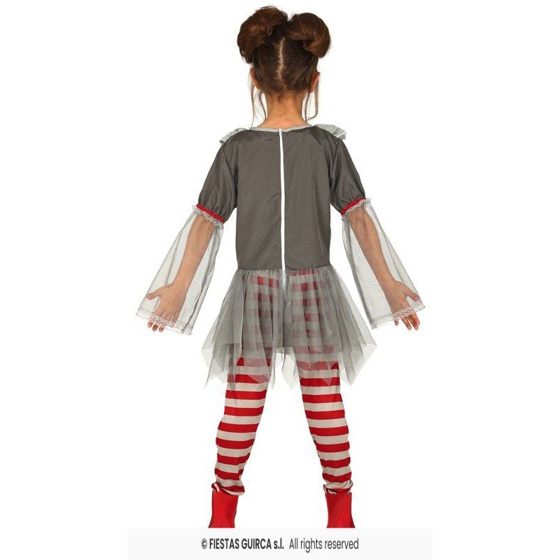 DISFRAZ PAYASA IT BAD CLOWN GIRLS 7-9 Añ