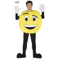 DISFRAZ EMOTICONO + M&M MIX CARAS 2