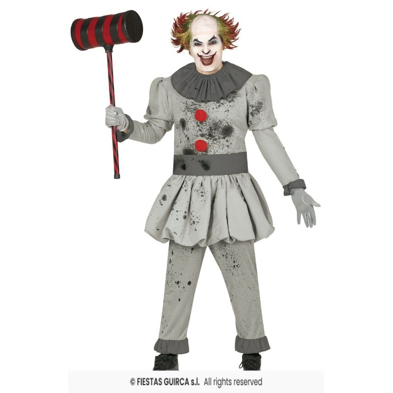 DISFRAZ PAYASO IT BAD CLOWN (M)