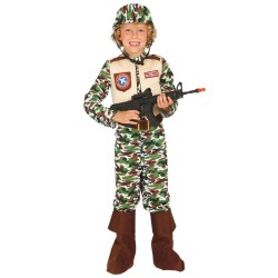 DISFRAZ FUERZAS ESPECIALES INFANTIL 5-6 