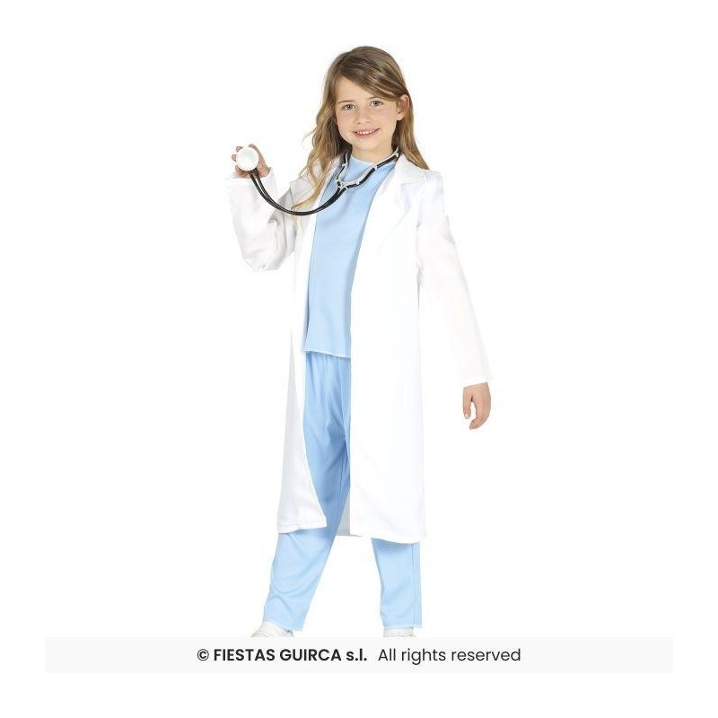 DISFRAZ CIRUJANO/A DOCTOR/A 5-6 Años