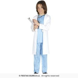 DISFRAZ CIRUJANO/A DOCTOR/A 7-9 Años 2