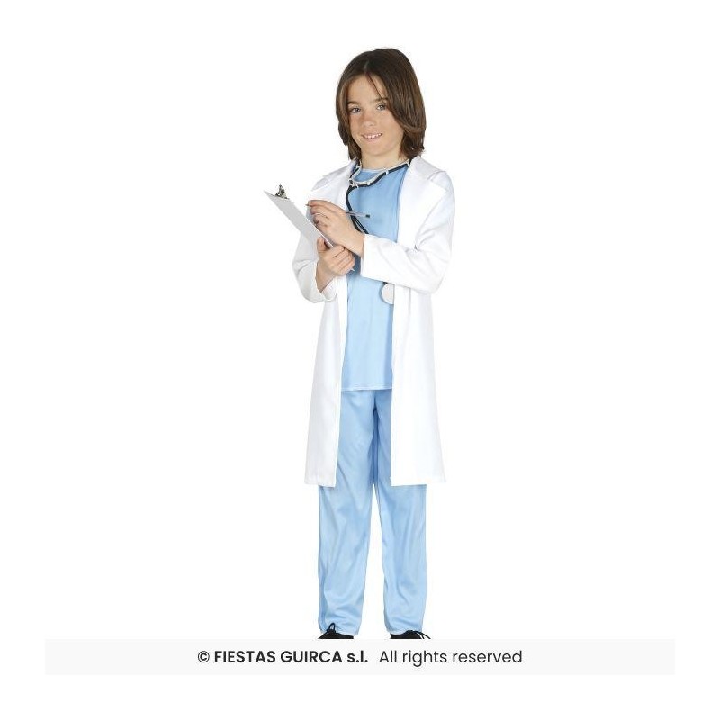 DISFRAZ CIRUJANO/A DOCTOR/A 7-9 Años