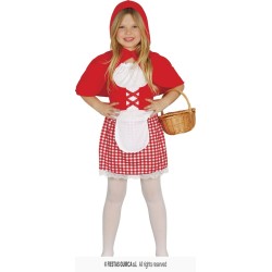 DISFRAZ CAPERUCITA ROJA 3-4 AÑOS 2