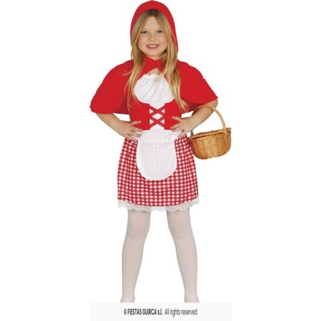 DISFRAZ CAPERUCITA LITTLE RED GIRL 5-6 A