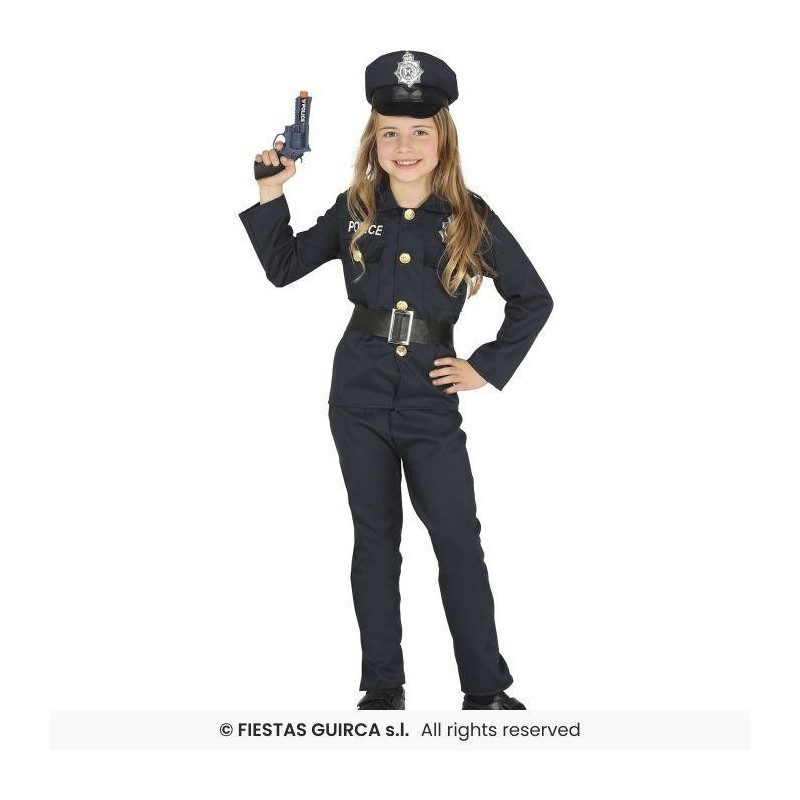 DISFRAZ POLICIA 5-6 Años