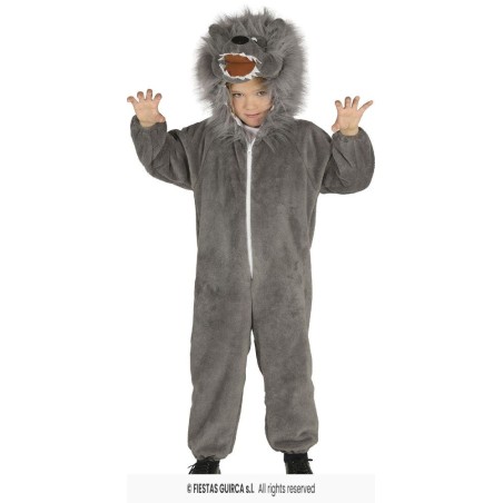 DISFRAZ LOBO GRIS 5-6 AÑOS