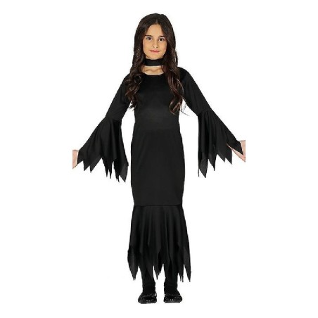 DISFRAZ MORTICIA LADY MONSTER 10-12 Años