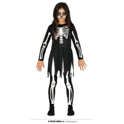 DISFRAZ ESQUELETO SKELETON 5 6 AÑOS