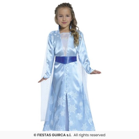 DISFRAZ PRINCESA DEL HIELO FROZEN 5-6 Añ