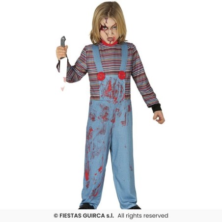 DISFRAZ CHUCKY POSSESSED DOLL  7-9 Años