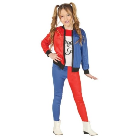 DISFRAZ HARLEYQUIN DANGEROUS 3-4 Años