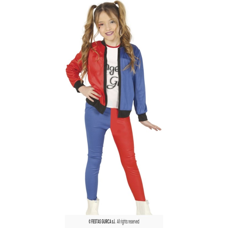 DISFRAZ HARLEYQUIN DANGEROUS 3-4 Años