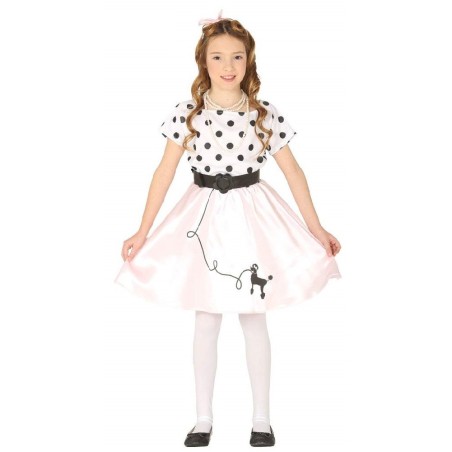 DISFRAZ PIN UP AÑOS 50 INFANTIL 10-12 AÑ