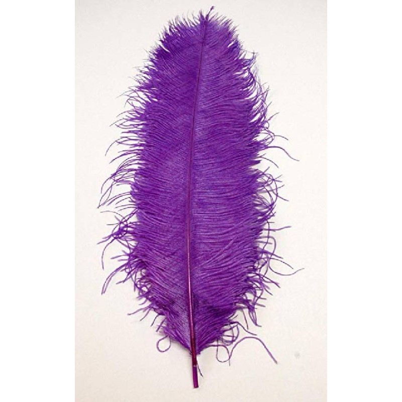 PLUMA AVESTRUZ MORADO