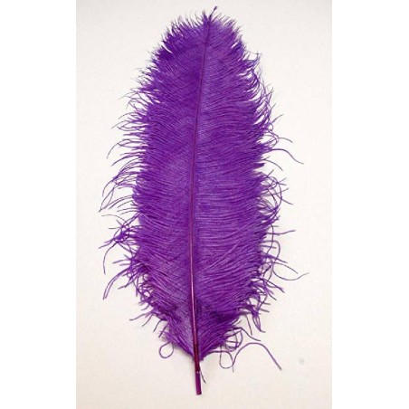 PLUMA AVESTRUZ MORADO