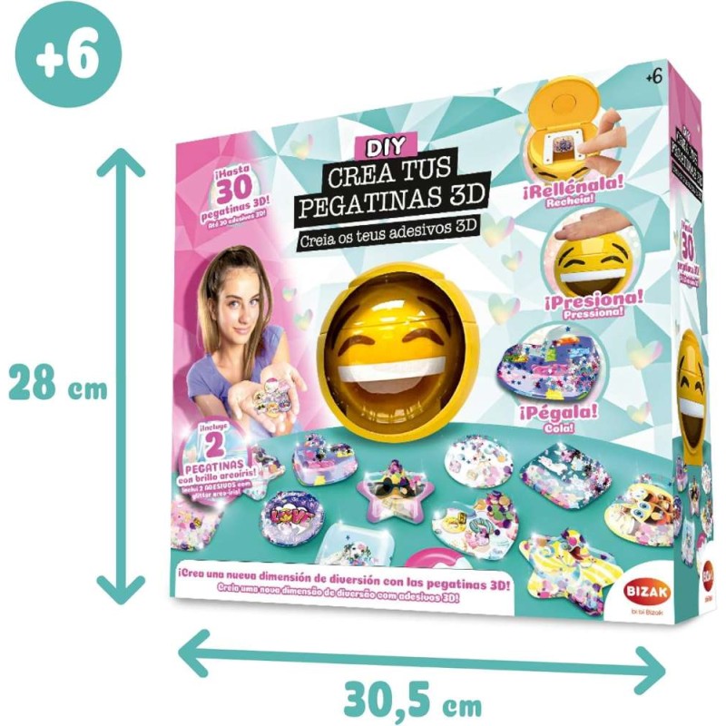 Crea Tus Pegatinas 3D