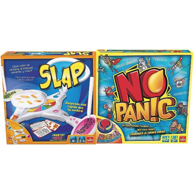 JUEGOS - PACK SLAP + NO PANIC