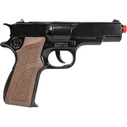 PISTOLA POLICIA METAL 8 FULMINANTES NEGR 2