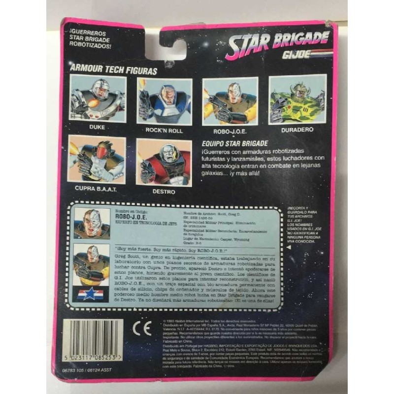 MUÑECO ROBO- J.O.STAR BRIGADE CON ACCESO