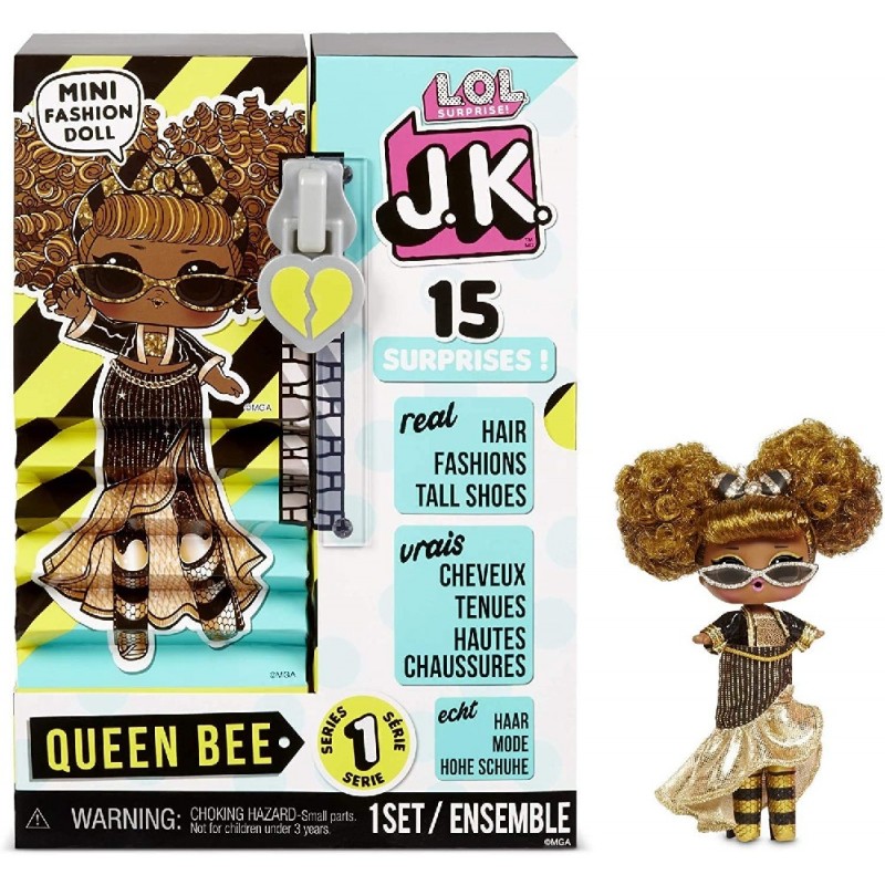 Brillo Ultra Raro lol sorpresa Queen Bee Muñeca Serie 1 & Bolsa l.o.l Auténtico 