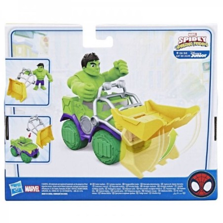 SPIDEY SET FIGURA Y CAMIÓN DEMOLEDOR HUL