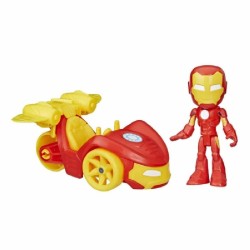 SPIDEY SET FIGURA Y VEHICULO IRON-MAN RA 2