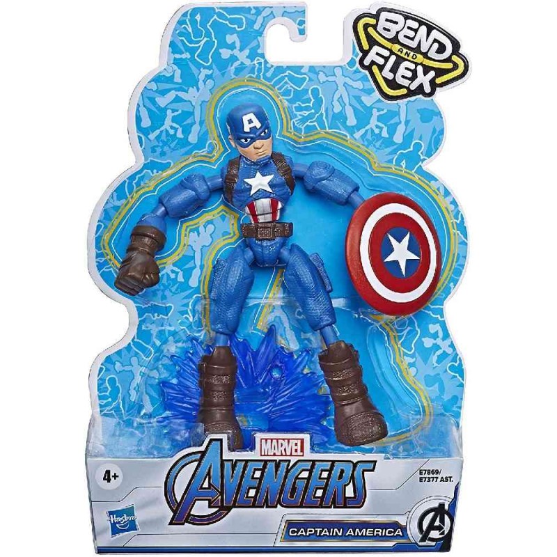 CAPTAIN AMERICA - BEND AND FLEX