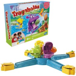 JUEGO TRAGABOLAS HIPPOS LAUNCHERS 2