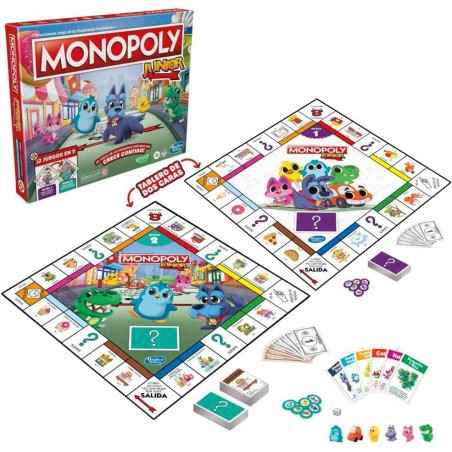 Monopoly Junior 2 Juegos En 1