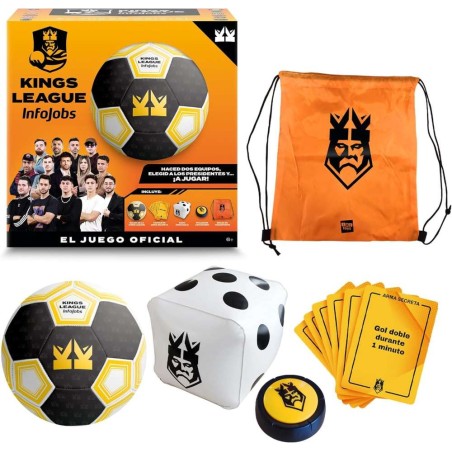 KIT OFICIAL JUEGO KINGS LEAGUE