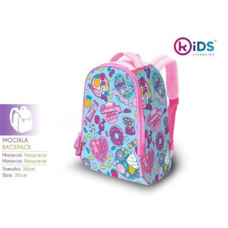 MOCHILA NEOPRENO CANDY 36CM.