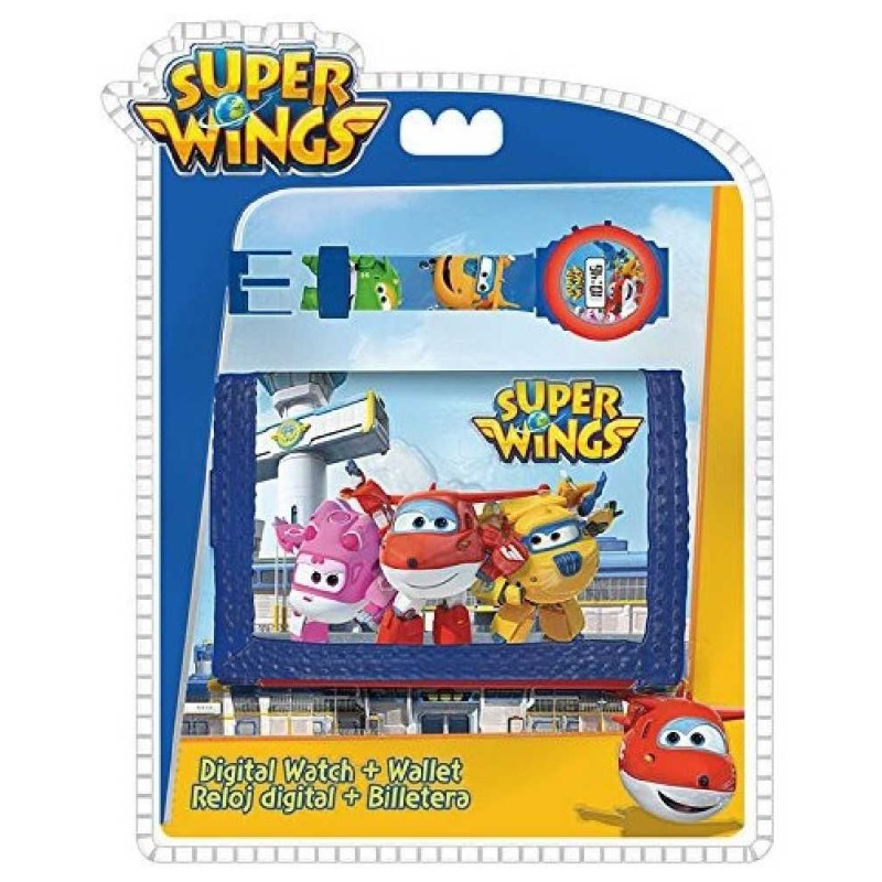 SET RELOJ DIGITAL Y BILLETERA DE SUPER W
