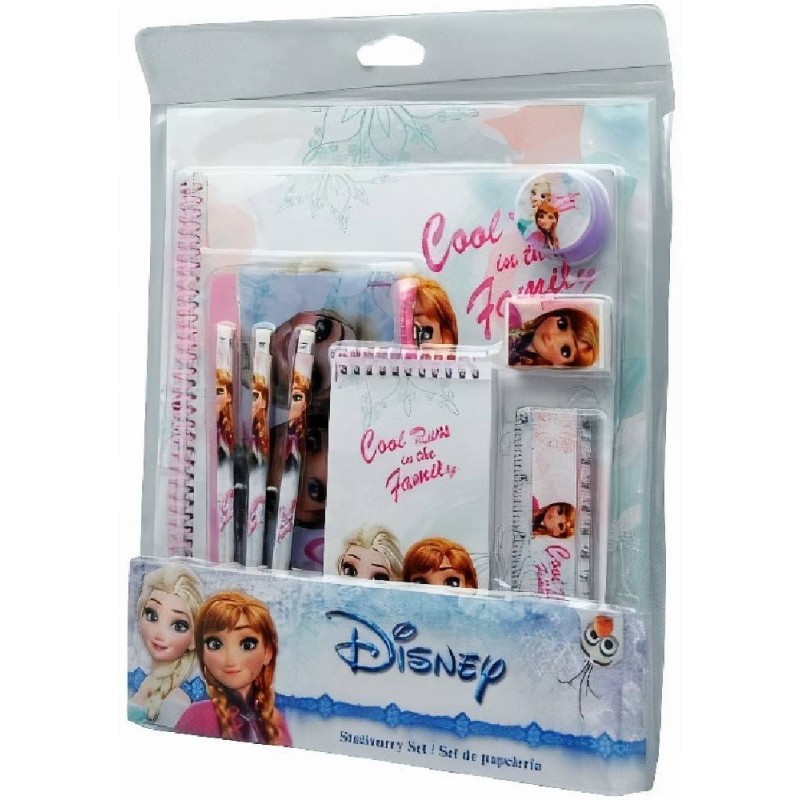 SET DE PAPELERIA DE FROZEN