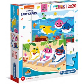 PUZZLE BABY SHARK 2X20 PIEZAS