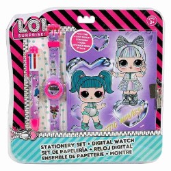 SET RELOJ DIGITAL + BOLI 6C + DIARIO SEC