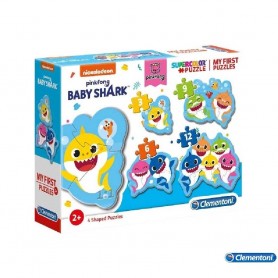 MY FIRST PUZZLE - BABY SHARK 3+6+9+12PIEZAS