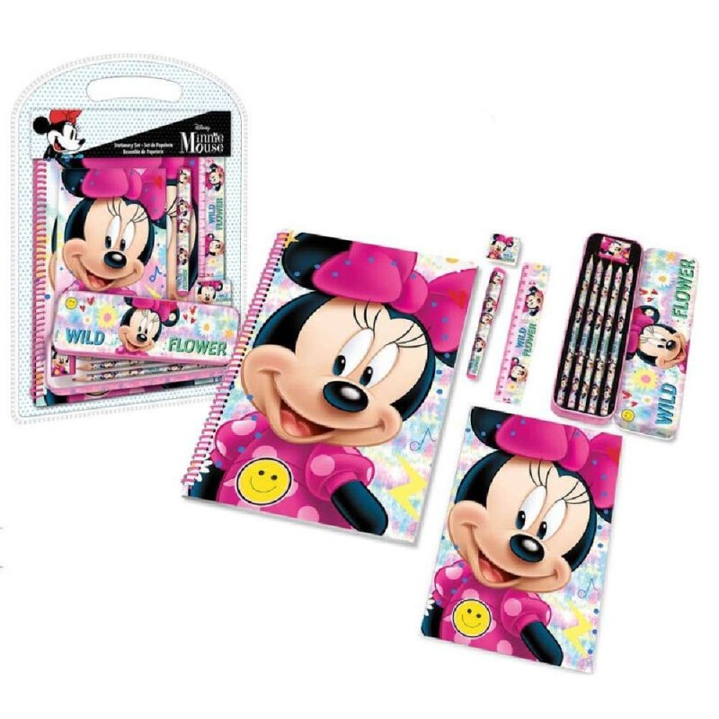 SET PAPELERIA DE MINNIE MOUSE