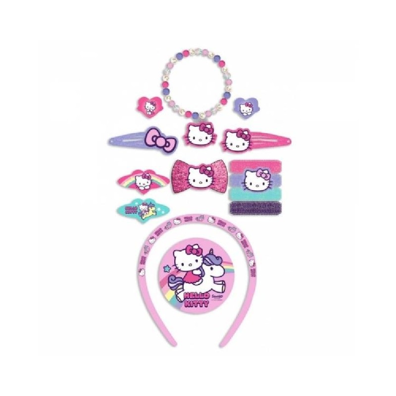 SET 14 PIEZAS ACCESORIOS PELO DE HELLO K