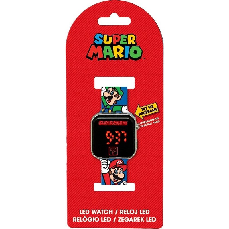 Reloj Led Super Mario