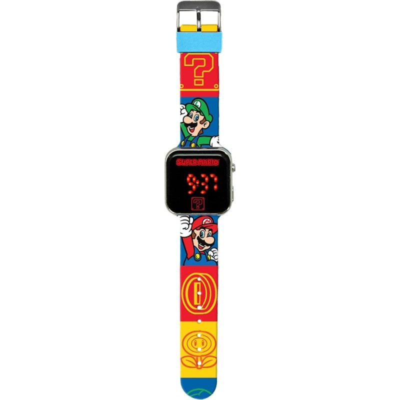 Reloj Led Super Mario