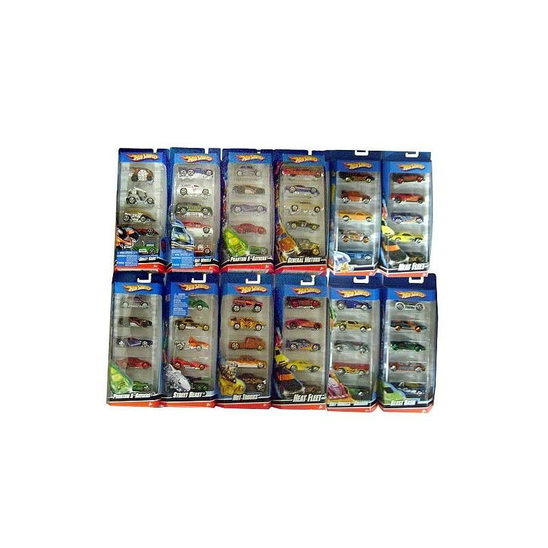 Packs De 5 Coches De Hot Wheels